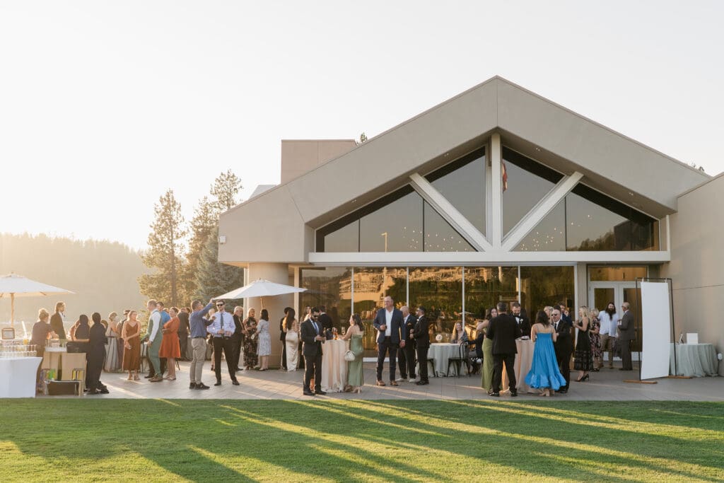 Wedding venue shot for photography portfolio